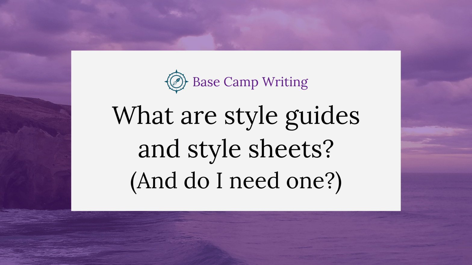 What are style guides and style sheets? (And do I need one?)