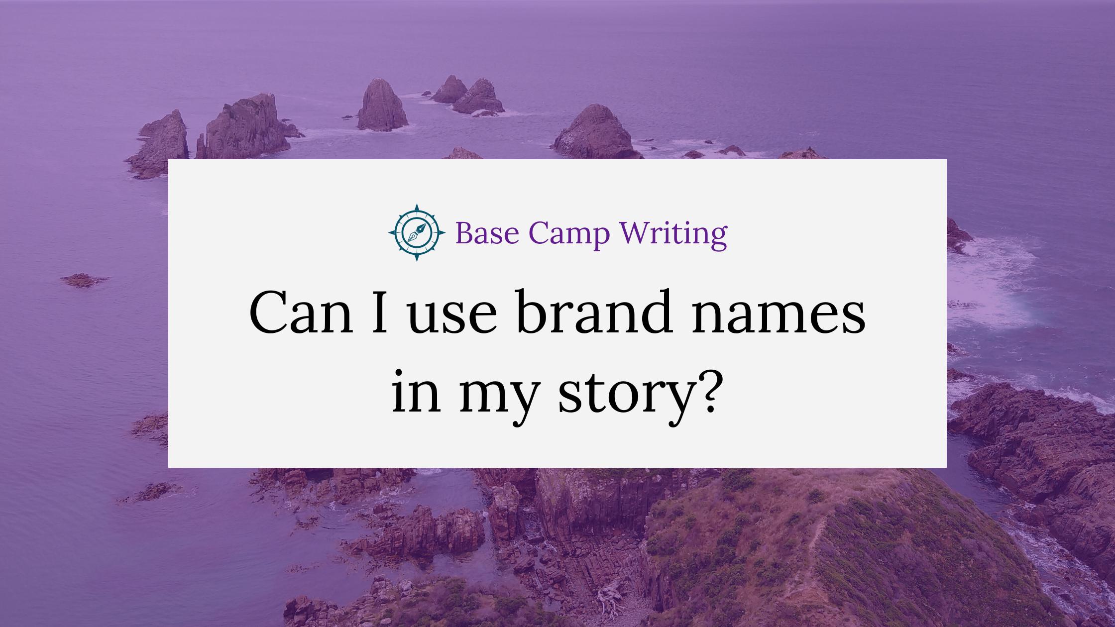 Can I use brand names in my&nbsp;story?