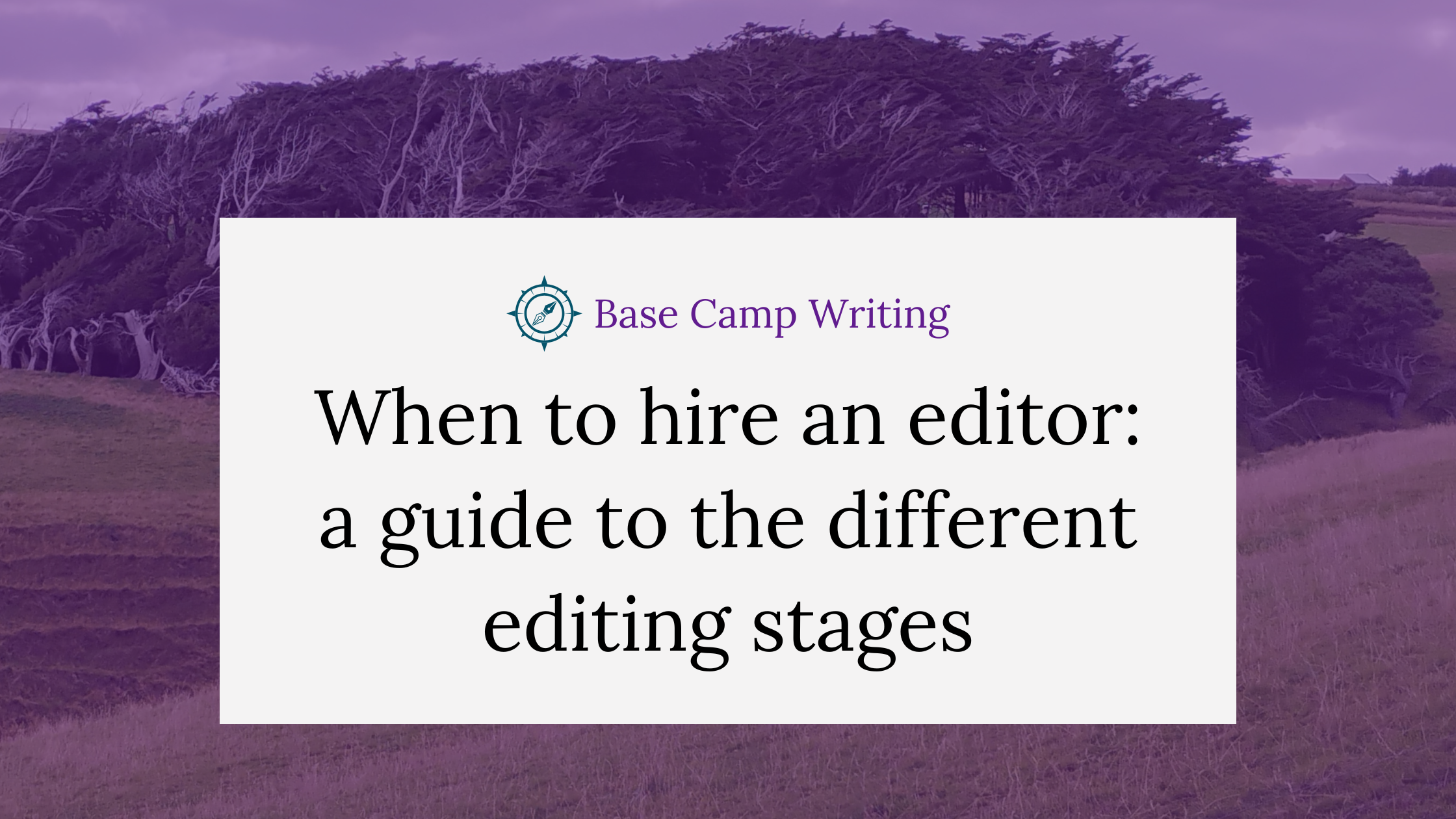 When to hire an editor: a guide to the different editing&nbsp;stages