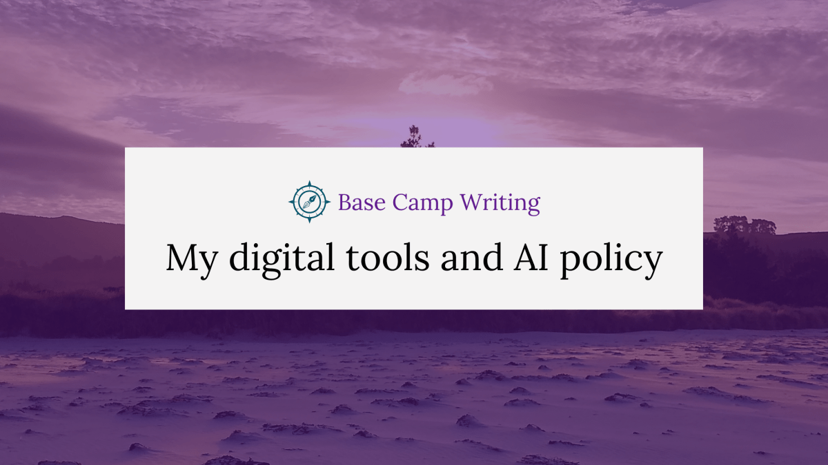 My digital tools and AI&nbsp;policy