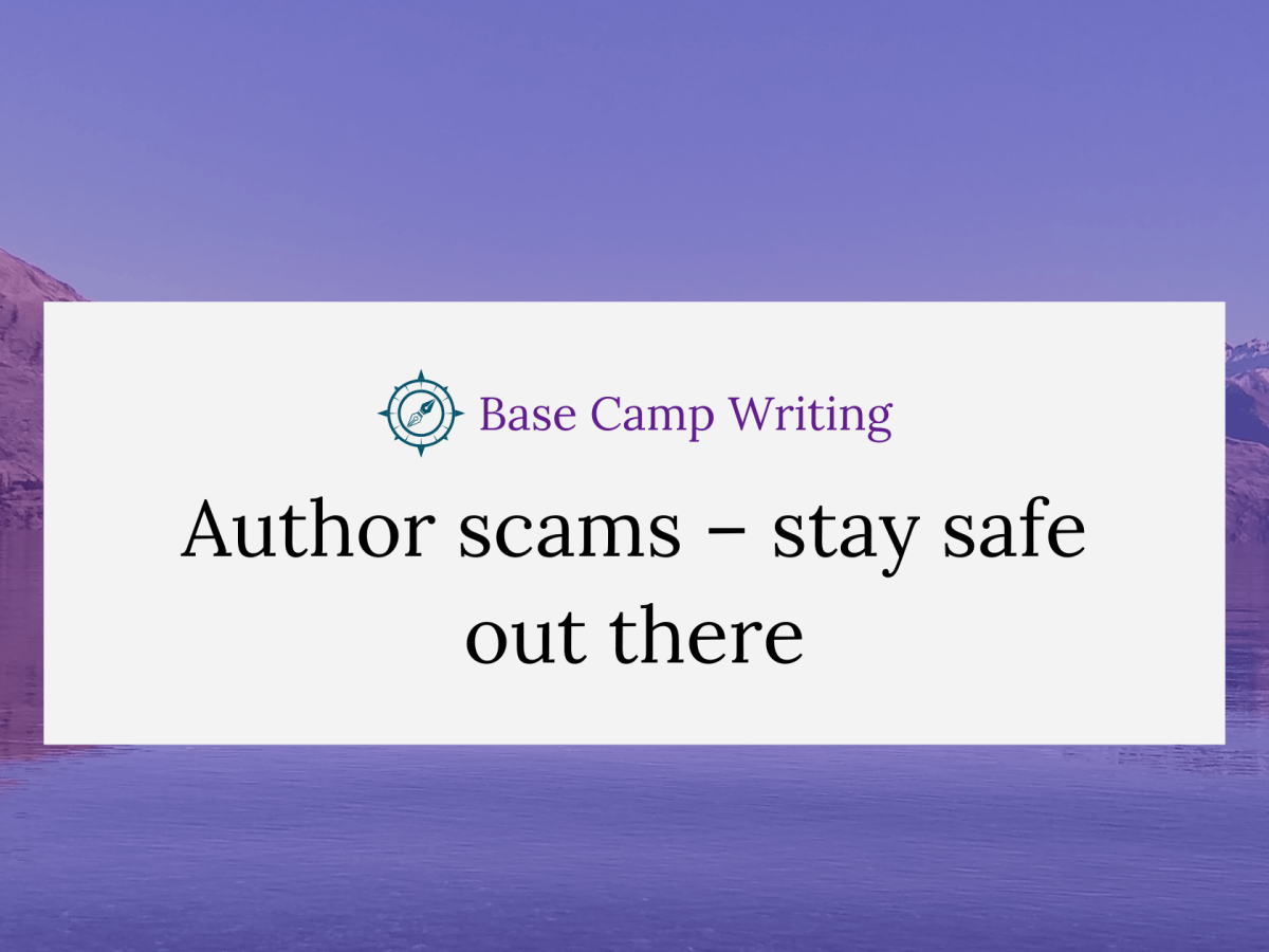 Author scams – stay safe out&nbsp;there